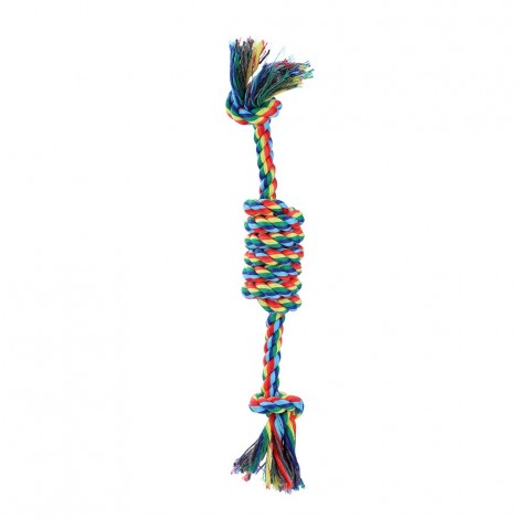 Paws & Claws Rainbow Knotted Rope Toy