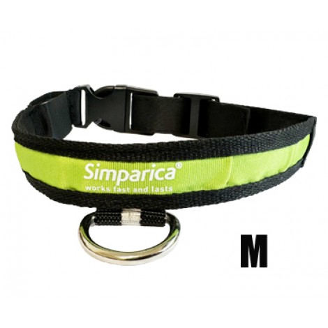 **FREE Black Simparica Clip Collar with Light-MEDIUM 