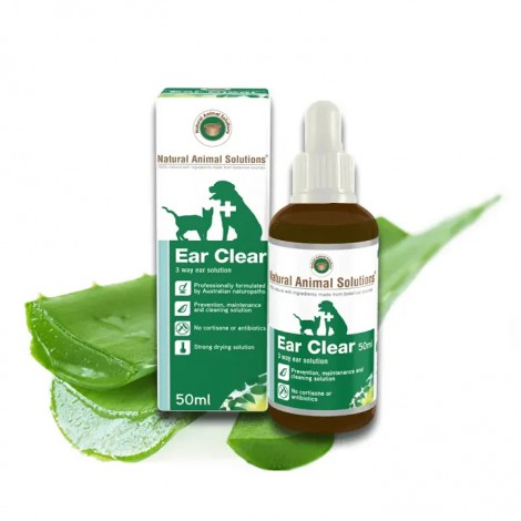 Natural Animal Solutions Ear Clear 50mL