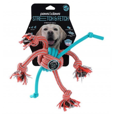 Paws & Claws 30cm Stretch & Fetch Stretchy Ball Tugger