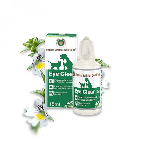 Natural Animal Solutions Eye Clear Solution 15mL