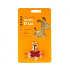 **Petface bone ID safety tag with light 