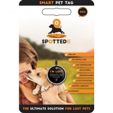 **Spotted! Pro Smart Pet Tag QR Code Tag For Cats & Dogs